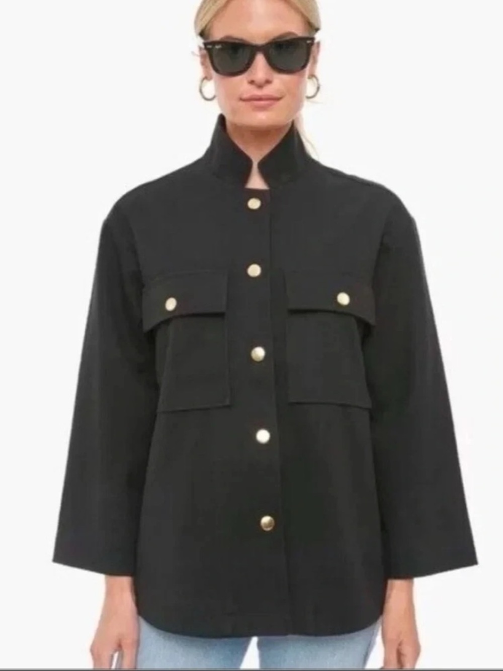 Tuckernuck Black Marant Snap Front Shirt Jacket XL - Picture 2 of 8
